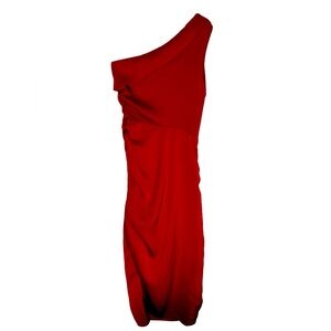 SHEIN Belle One-Shoulder Red Dress - Size M (New with Tags)